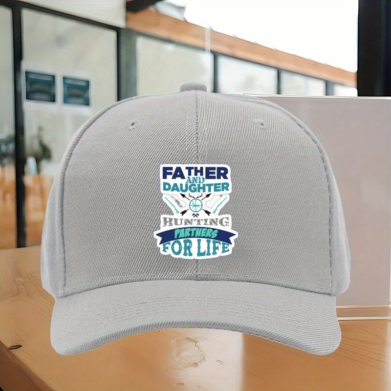 father and daughter hunting   t dad and daughter hunting hunters poster blue gift for hunter father and hunter daughter baseball cap trendy baseball cap for   ideal for everyday use