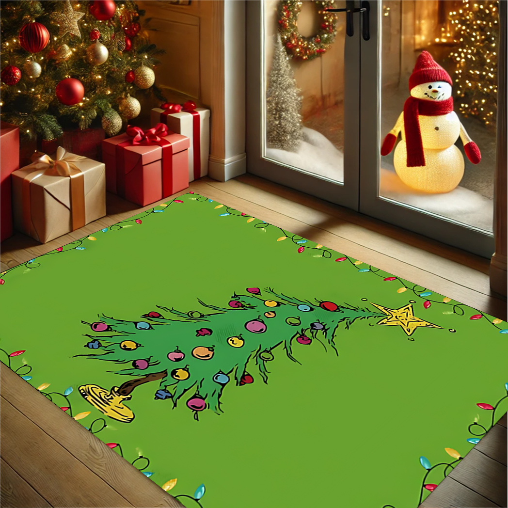 

Whoville Christmas- Mat - Polyester, For , , Hallway, , &