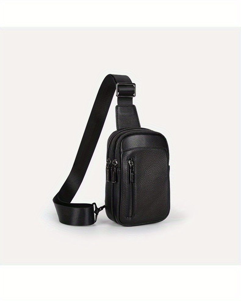 Men's Small Chest Shoulder Phone Bag
