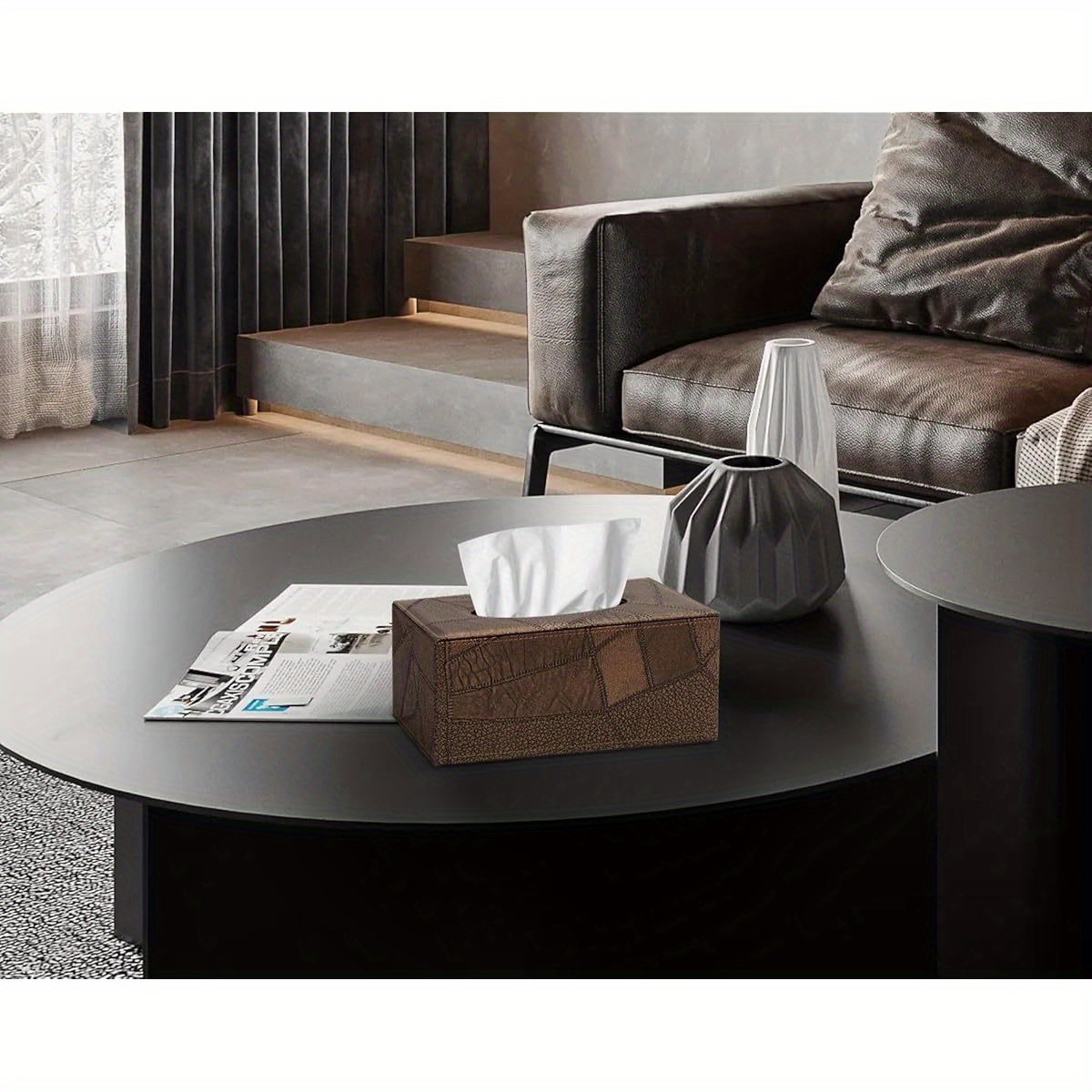   rectangular tissue box cover for bathroom   Product details 4