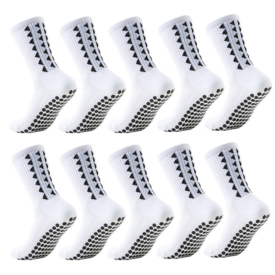 TEMU 10 di calzini sportivi universali per con funzione di presa antiscivolo per calcio, basket, , calcio, , escursionismo, tennis, skateboard, uso