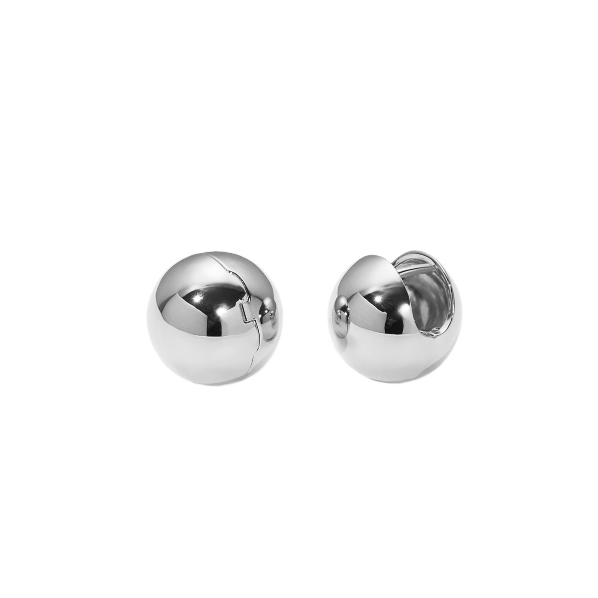 3pcs Set Trendy Sphere Stud Earrings for Women