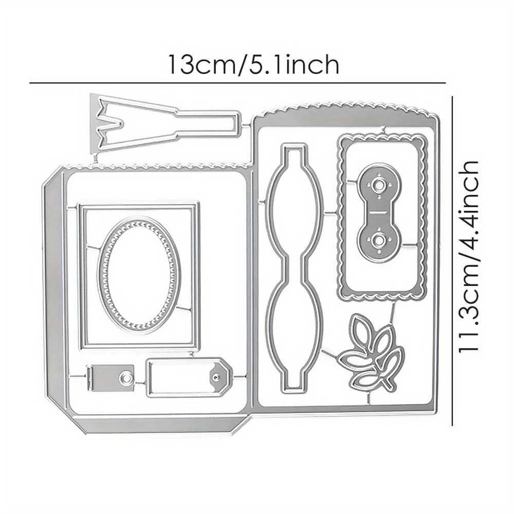 Image of Mini Pocket Envelope Handmade Cutting Mold Supplies, Metal Cutting Dies, For Scrapbooking, Embossing, Photo , Card Making