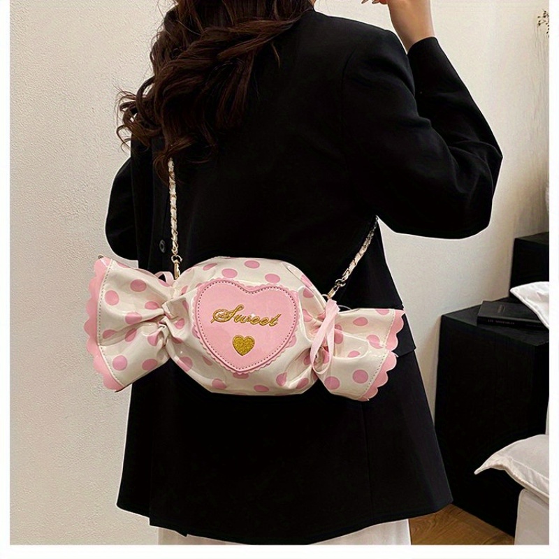 Image of Candy Shaped Mini Bag, Japanese New Cute Crossbody Bag, Niche Design, Women's Shoulder Bag