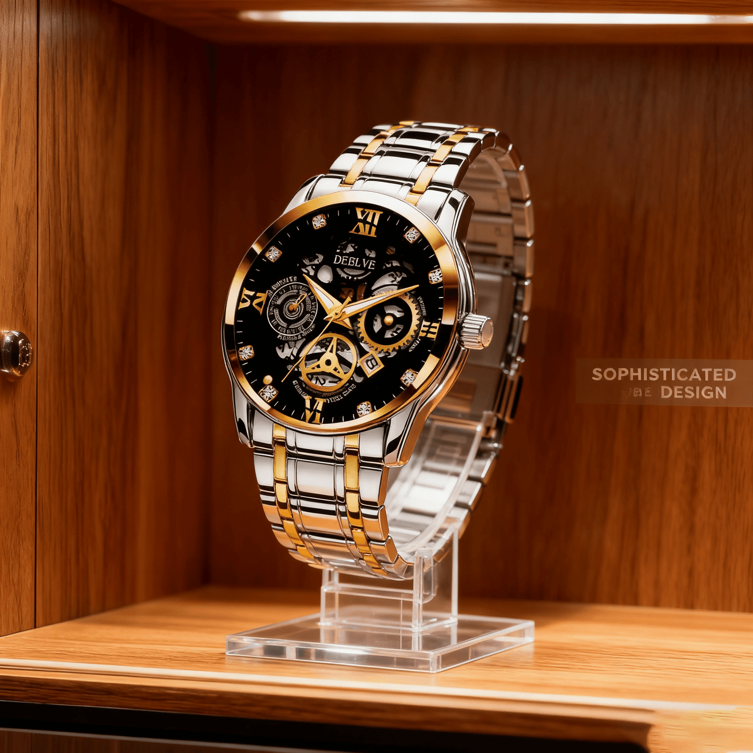 TEMU Mens Luxury Watch Elegant Face With Luminous Hands Stainless And Case Date Display Ideal Gift For Business Professionals Luxury Watch TEMU Mens Luxury Watch Elegant Face With Luminous Hands Stainless And Case Date Display Ideal Gift For Business Professionals Luxury Watch