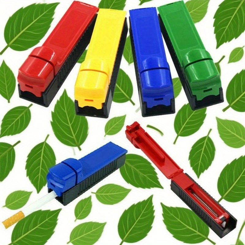 user-friendly cigarette rolling machine - 3-tube filler and injector,  sturdy plastic, ideal for everyday use | Shop Now For Limited-time Deals