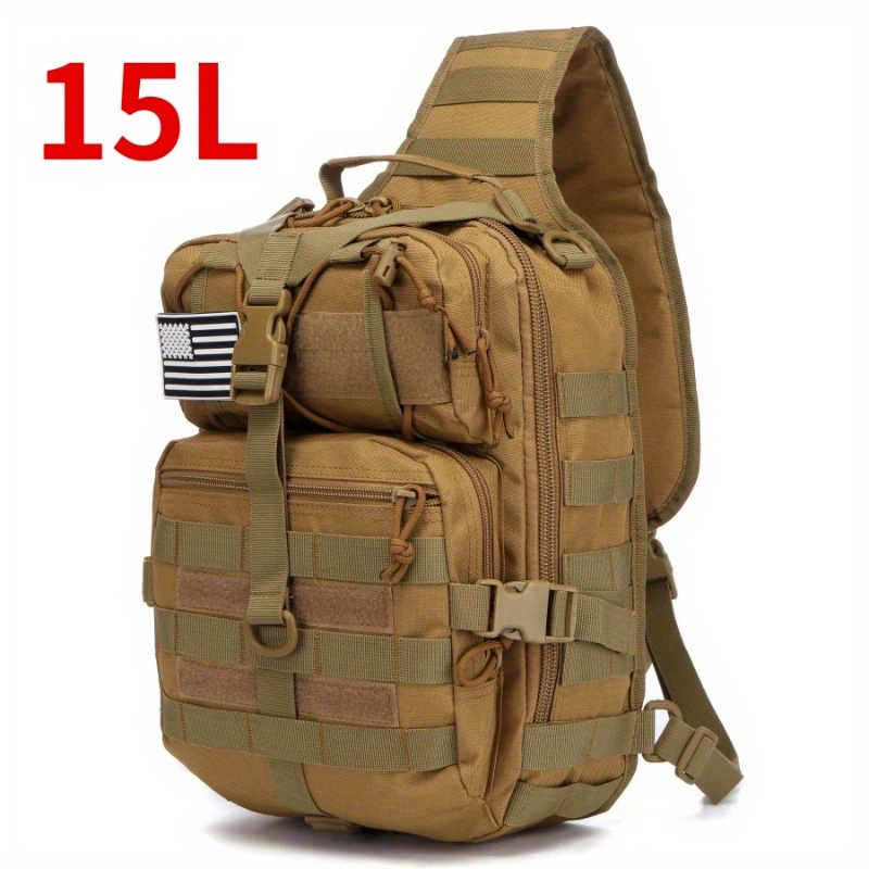 8L/15L Outdoor Tactical Sling Backpack