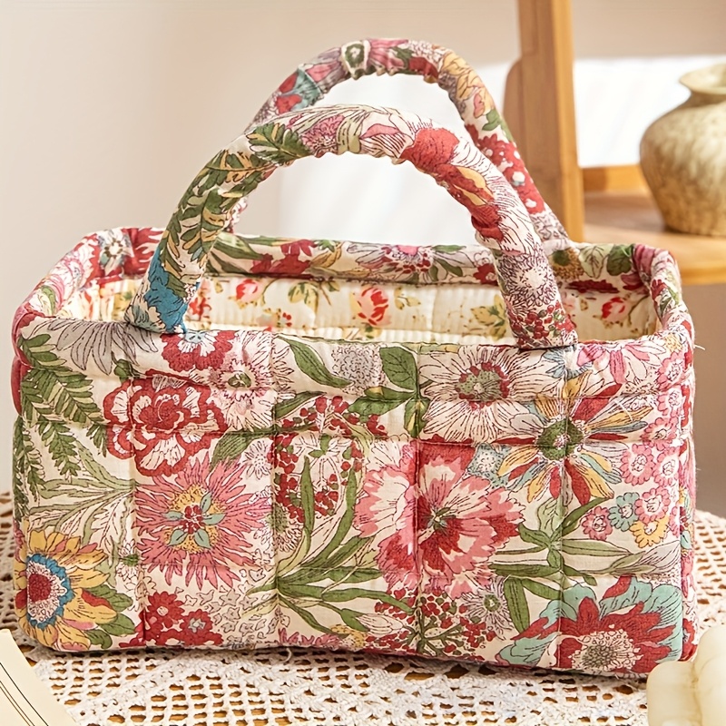 E-shop Aufbewahrungskorb, Stoffkunst-Organizer für Unterwäsche und Sonstiges für Zuhause, Make-up-Tasche Aufbewahrungskorb, Faltbarer, tragbarer,
