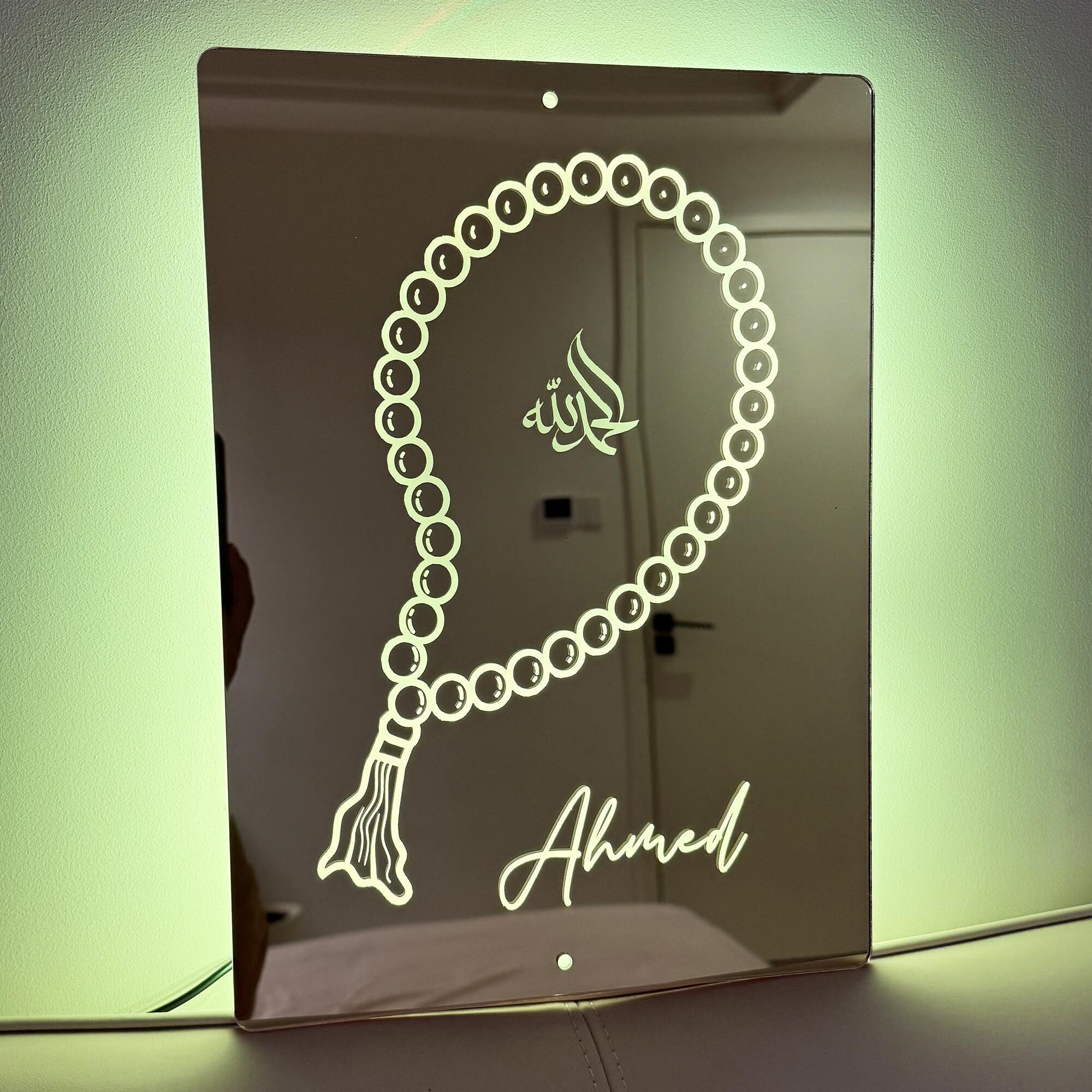 LED Mirror Light Decorative Wall Lamp with Remote Control
