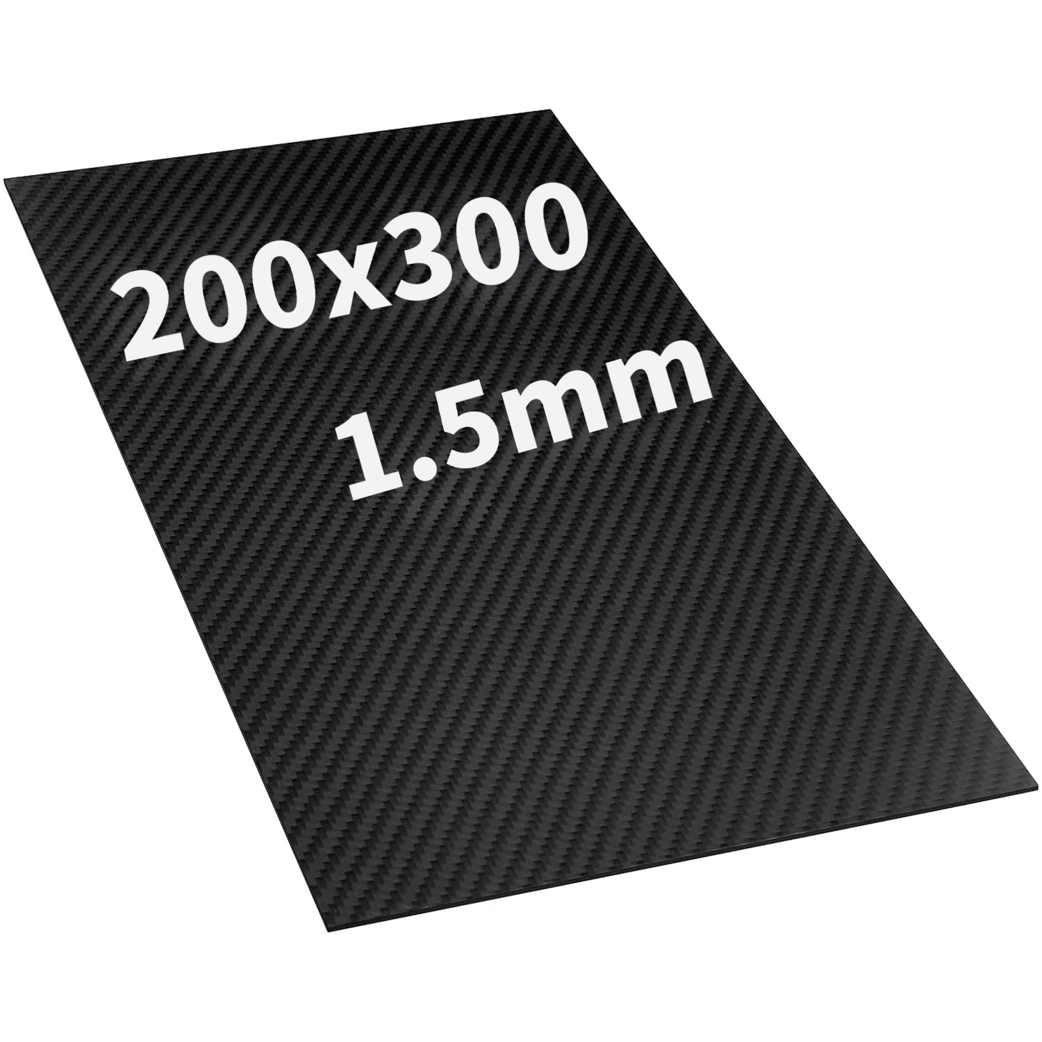 TEMU Plastic Sheet With Carbon Fiber Look, Textured Carbon Fiber, And Dimensionally Stable, Cnc-compatible, Diy Material For Model Making, Industrial