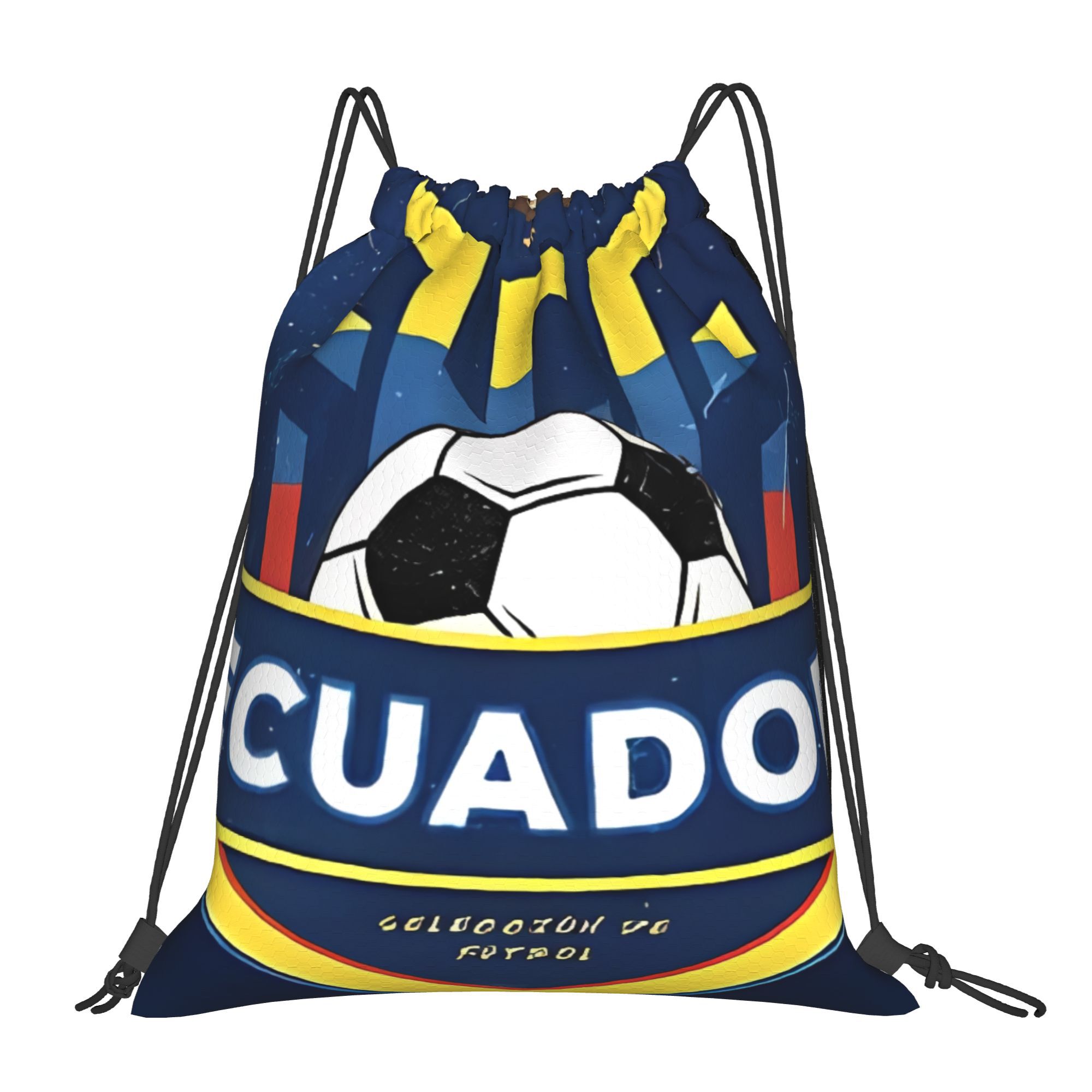 TEMU 1pc Ecuador de Fútbol Bolsas Portátiles con Cordón para Senderismo Mochila de Equitación Zapatos de Gimnasio Mochilas de Almacenamiento