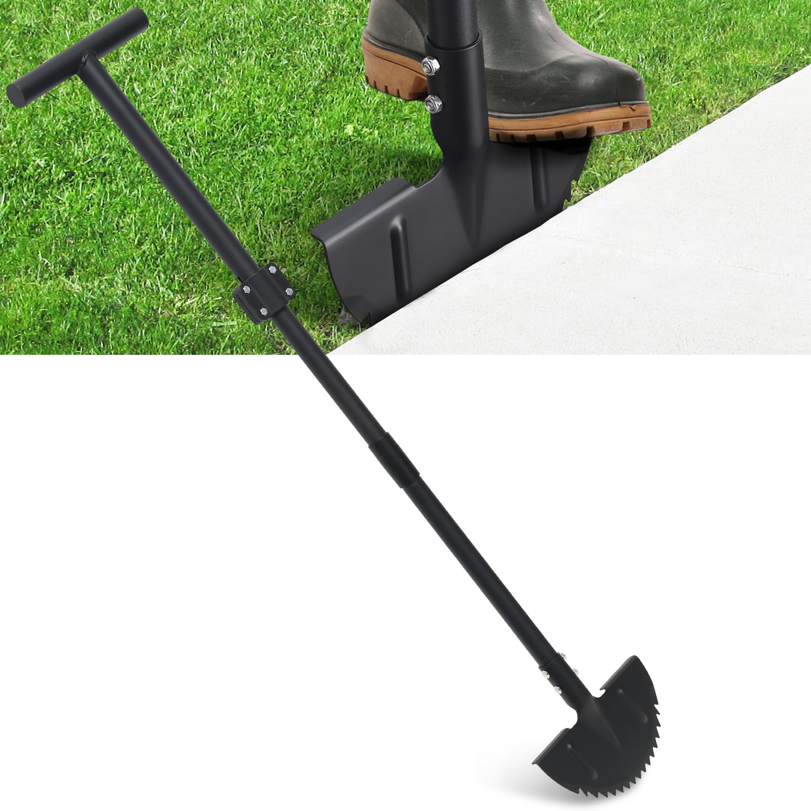 Half Moon Edger Menards Lawn Tool 41in Border Edger With Spring Steel Blade Long Rubber Handle