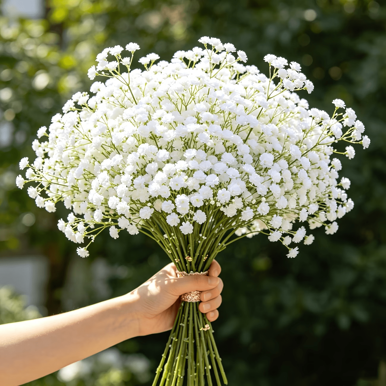TEMU 18 Mazzi da 540 Bouquet di Gipsofila Artificiale , Fiori Artificiali Gamma per Decorazioni di Matrimoni e Compleanni, Composizioni per Archi da