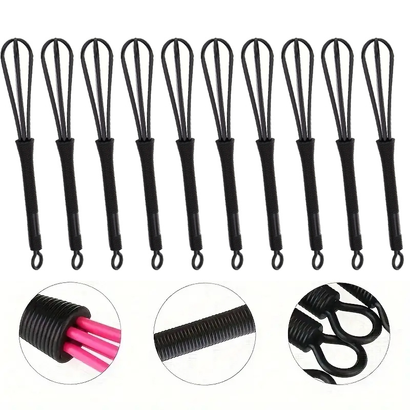 TEMU 1pc/10pcs Blender en plastique durable, outil de mélange de capillaire professionnel - pour les coiffeurs et coloré à domicile, de revêtement