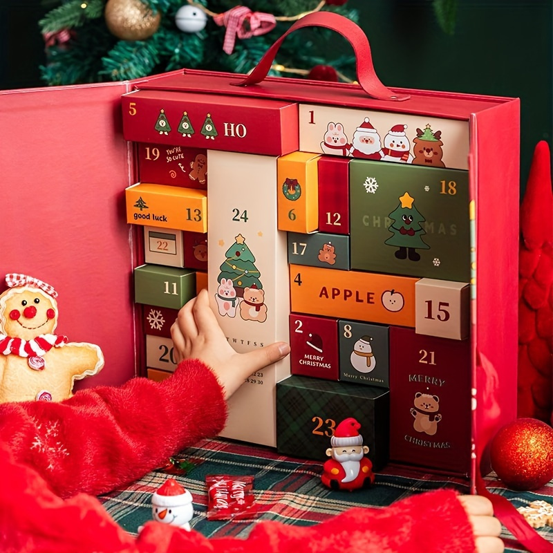 Wooden Advent Calendar With 24 Drawers, 2023 Nutcracker