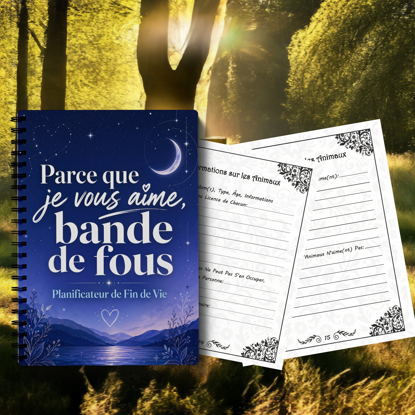 TEMU Organisateur de vie pour parents âgés - , Liste de des soins pour personnes âgées en France, Soins palliatifs, Planification des funérailles,