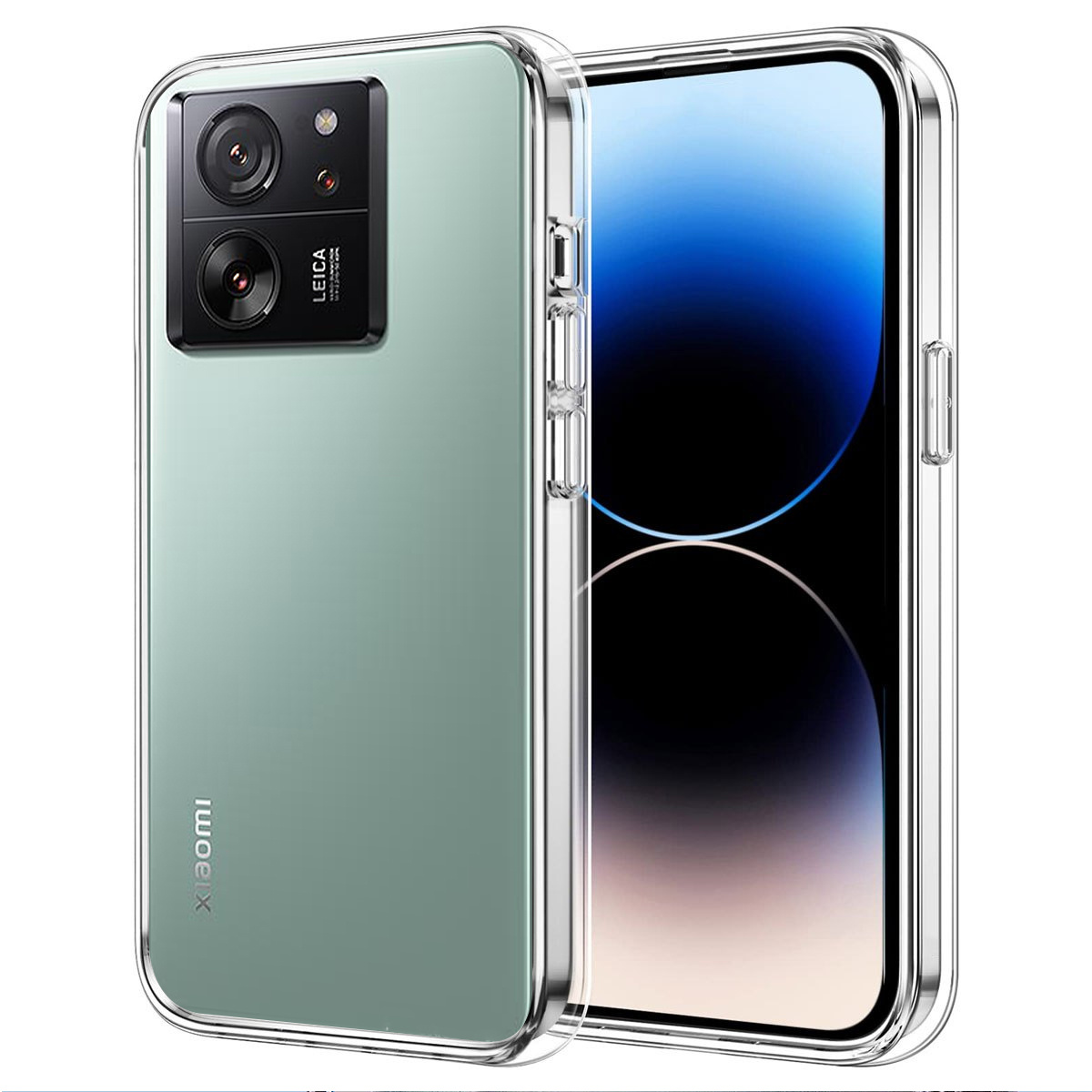 TEMU Phone Case: Suitable For Xiaomi 13t Phone Case, Transparent Ultra-thin Drop-proof Full-coverage Soft Simple New Tpu Protective Cover