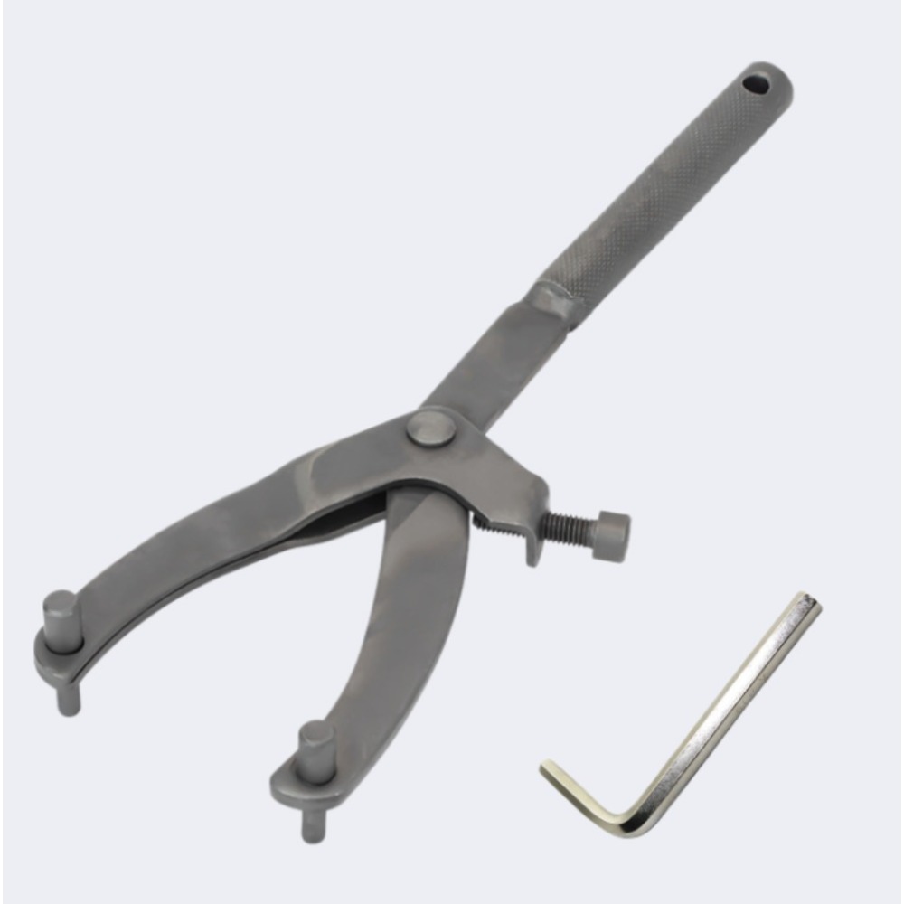 TEMU 2pcs Y Type Flywheel Caliper Holding Tool For Scooter Motorcycle Belt Pulley Fixing Wrench hex Key, Max Opening 115mm Min Opening
