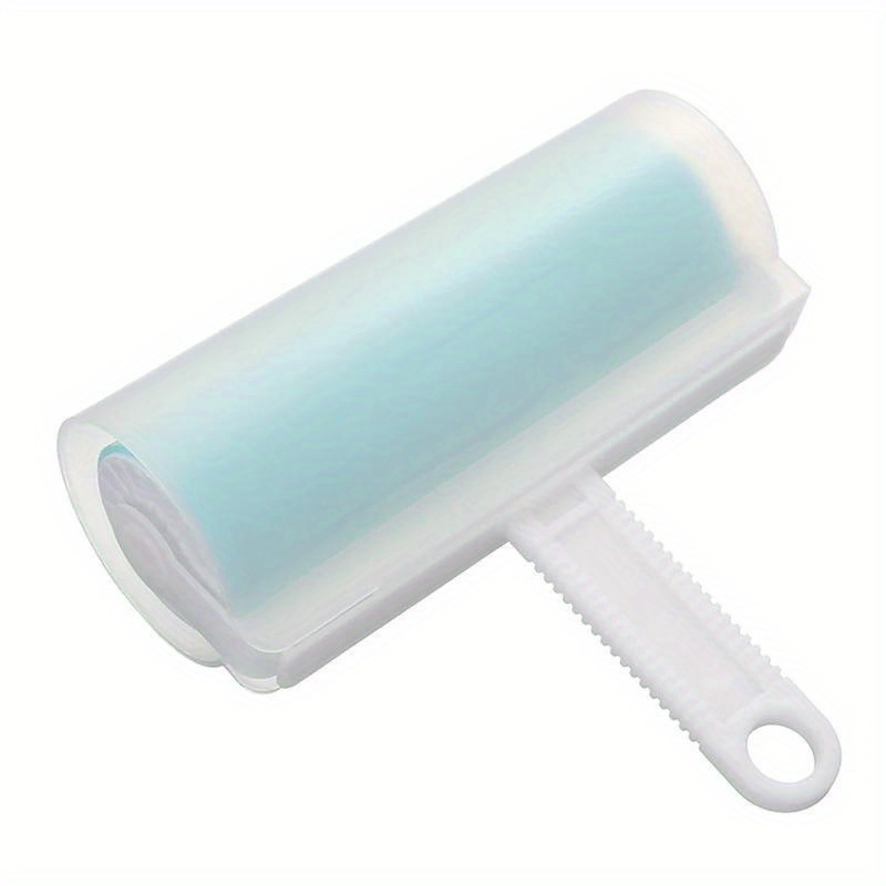 TEMU Extra-large Reusable Lint Roller For Pet Hair & Dust Removal - Washable, No Battery Required, Portable Fabric Roller For Clothing, Furniture,