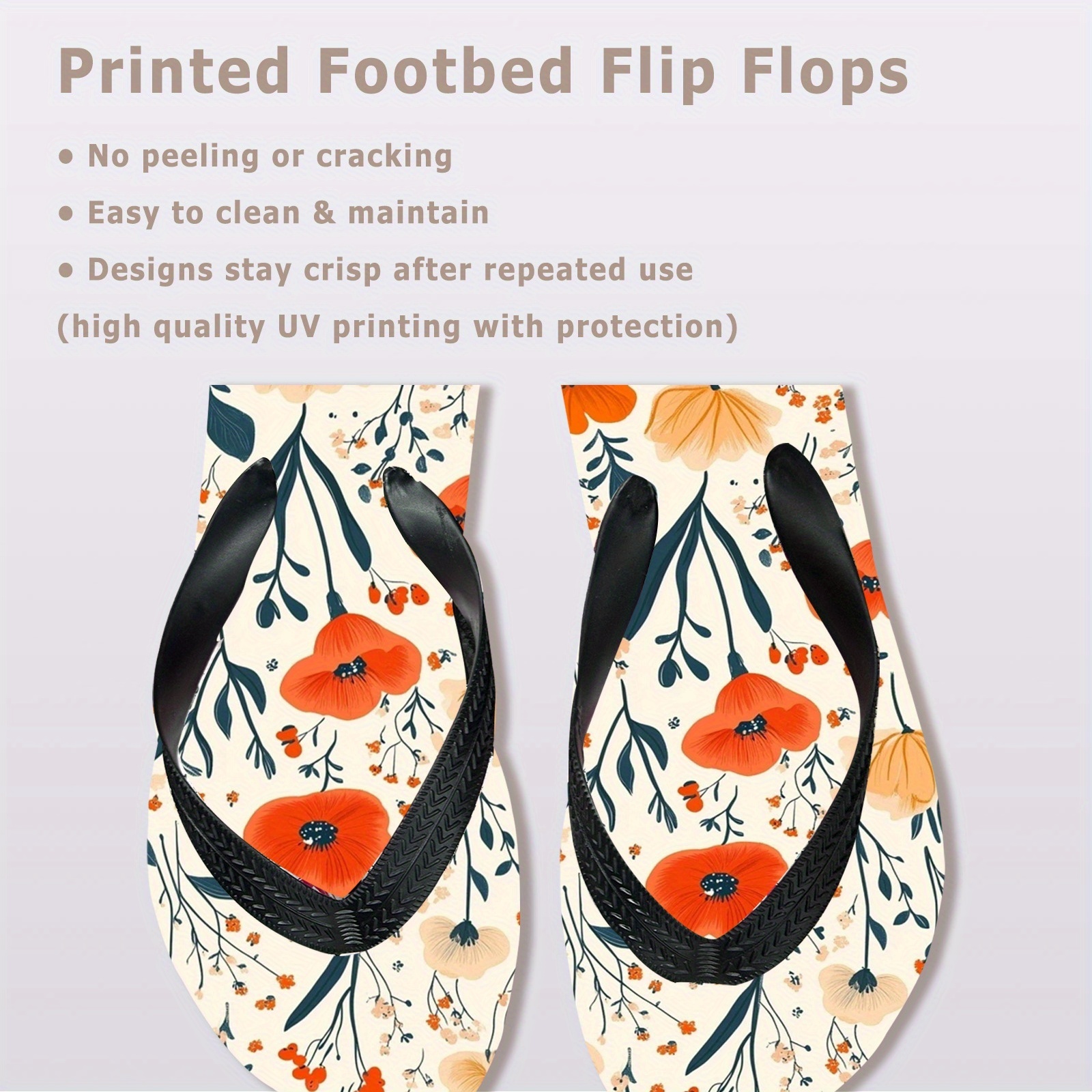 mens custom photo pattern flip flops non slip wear resistant eva beach slippers personalized   sandals with customizable design comfortable breathable for pool   use multiple sizes   Product details 1