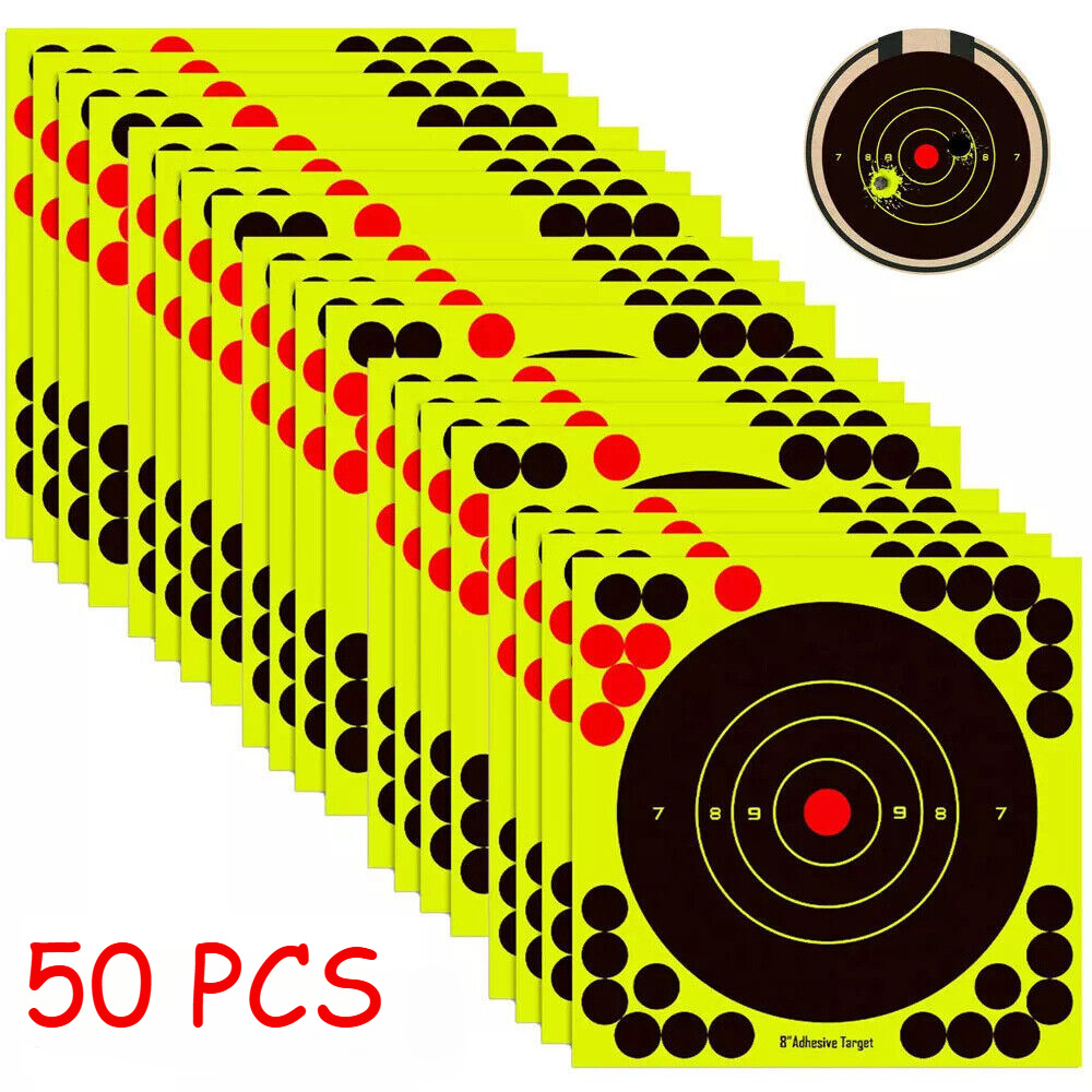 Firearm Targets Splatter Shooting Targets With Cover Up Patches ...