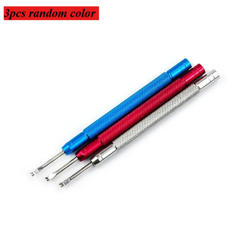 TEMU 3pcs Manual Watch Hand Remover Tool With Random Color Tips - Suitable For Watch Repair, Hand & Needle Removal, No For Watchmakers, Hobbyists,
