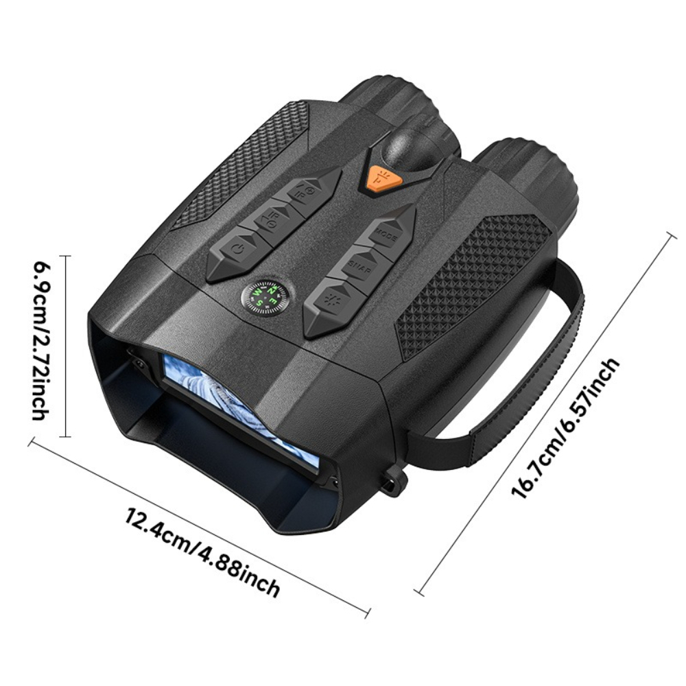   2026     binoculars with 5w infrared light 5000mah rechargeable battery 10  zoom   display starlight sensor   range 10x optical zoom 10x opt   device hunting   thermal night