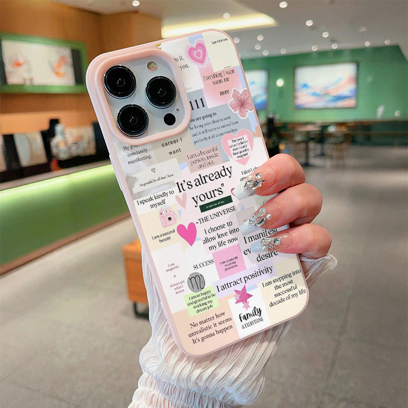 TEMU Phone Case: The Product Is A 2d Image, Not A 3d Image. Flower Party Tpu Drop-proof Full-coverage Precision Protective Case. Suitable For Iphone