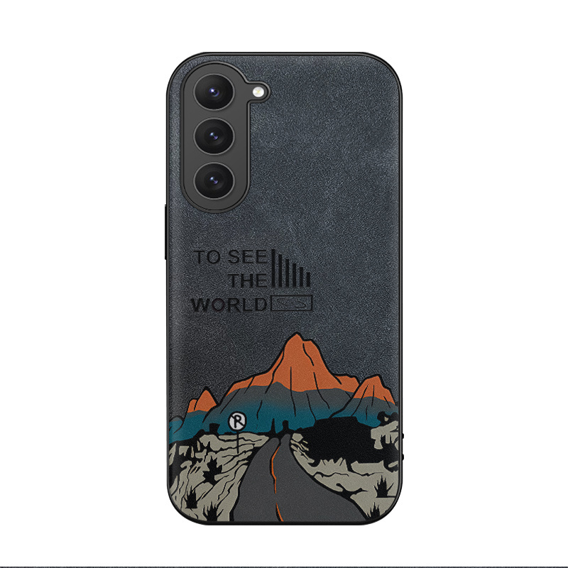 TEMU Phone Case - Premium Synthetic Faux Leather Phone Cover Designed For Models S25, S25+, S24, S24 Ultra, S23, S23 Fe, S22, S21, S21 Fe, S20 Ultra,