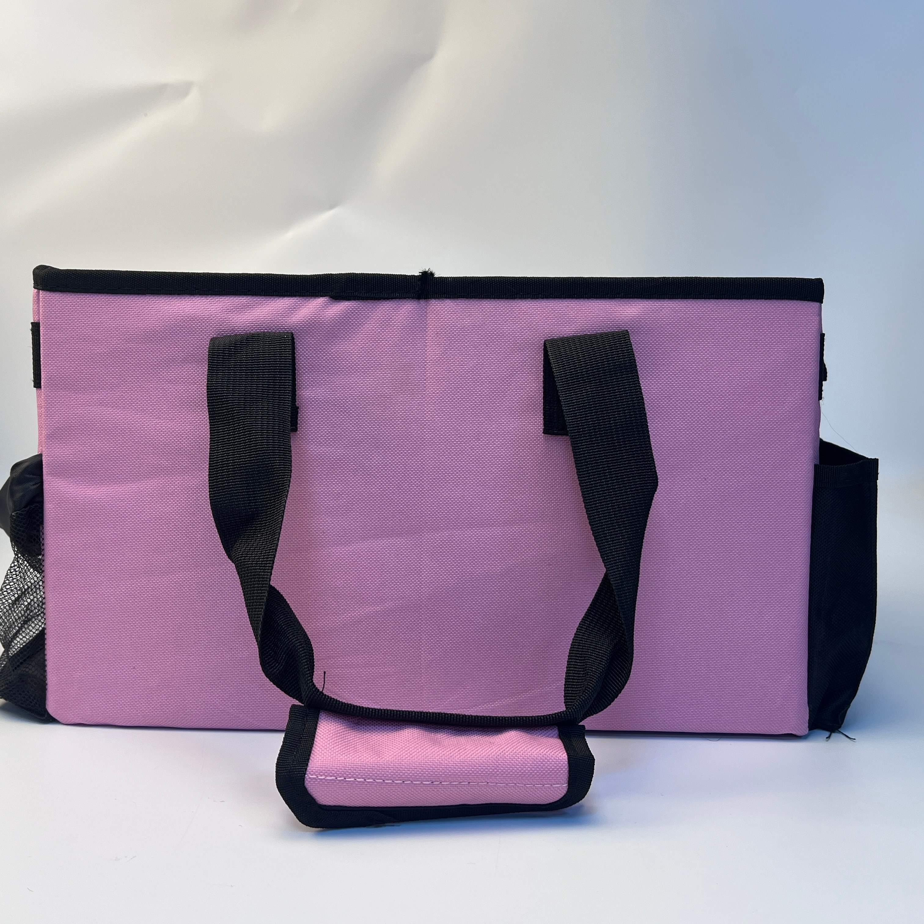 TEMU Extra Large Capacity Cleaning Tool Storage Box, Crossbody And Handheld Dual Use, Portable Organizer Essential For Housekeeping Staff, Cleaners,