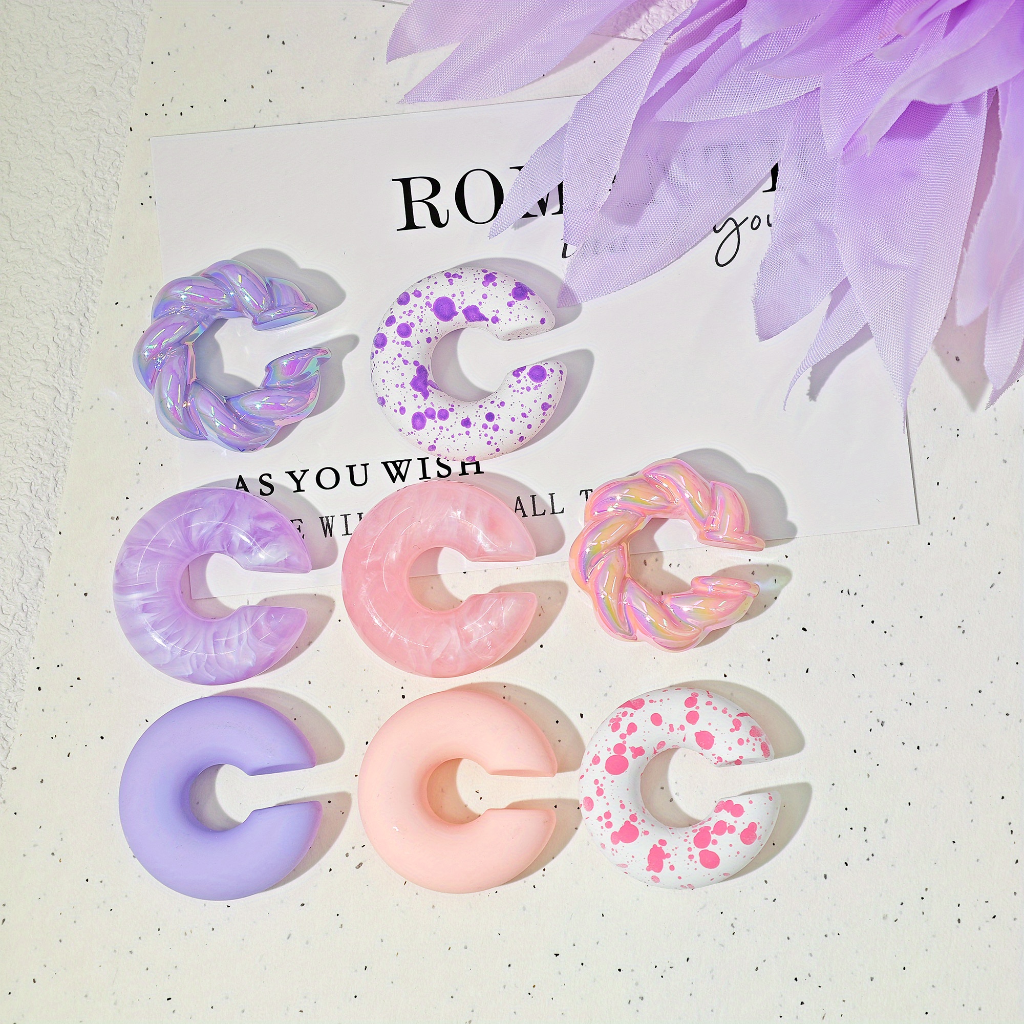 European American No Piercing Ear Bone Clip Creative C Shaped Earrings Ear Clip