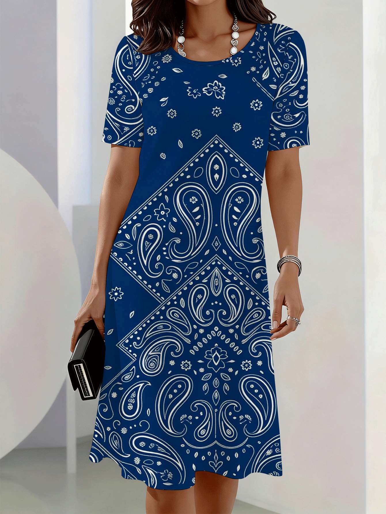 bandana dress sold on Temu United States