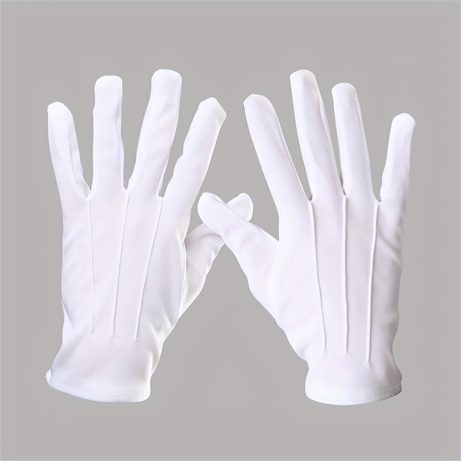 

Elegant - Gloves - Soft, Breathable, For Formal Events, , Security, Ushering, Driving, And Casual Attire