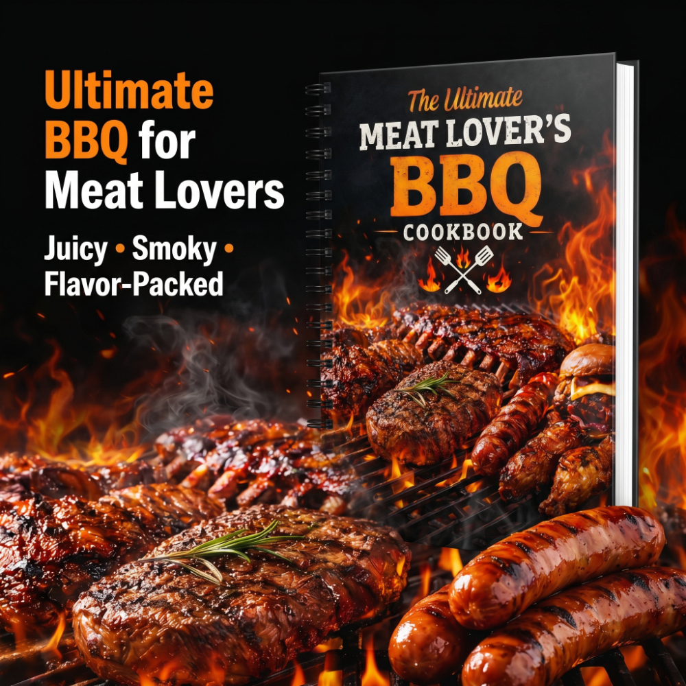 Ultieme BBQ-kookboek voor vleesliefhebbers - Recepten voor sappige steaks, ribben & gerookt vlees, perfect voor grillen in de achtertuin & zomerse barbecues