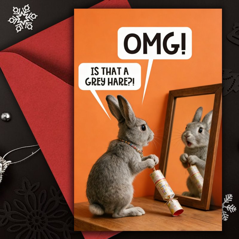 TEMU 4pcs (2 Greeting Cards + 2 Envelopes) Very Funny Birthday Cards With A Funny , Perfect For Celebrations Such As Birthdays, Christmas, And