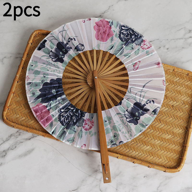 round folding fan sold on Temu United States