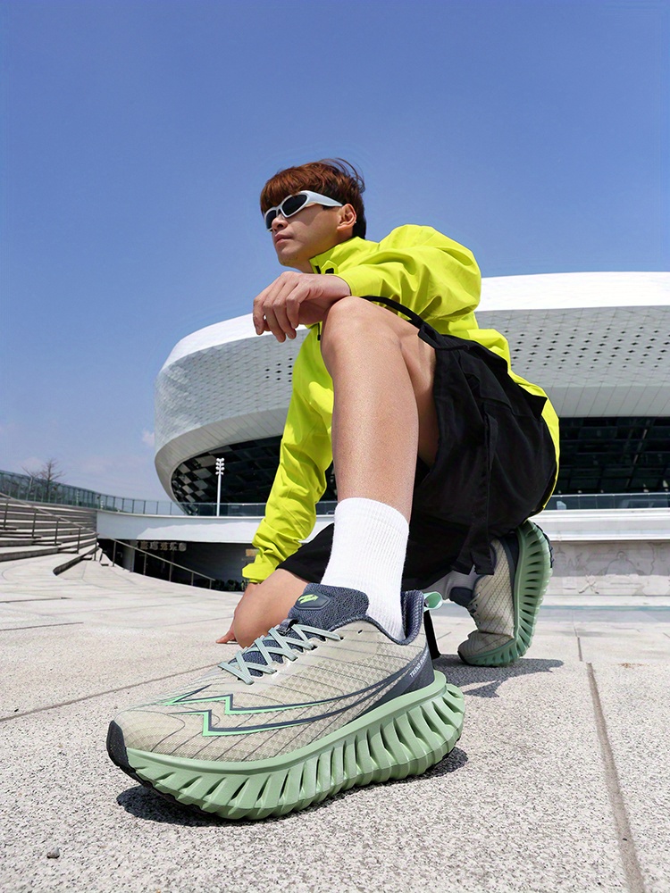 Sneakers, Men's Outdoor Trail Running Shoes, Breathable, Shock-Absorbing, Lightweight, Soft-Soled Men's Shoes, Training Mesh Breathable Casual Trendy Women's Shoes, Student Campus Commuting Lace-Up Shoes