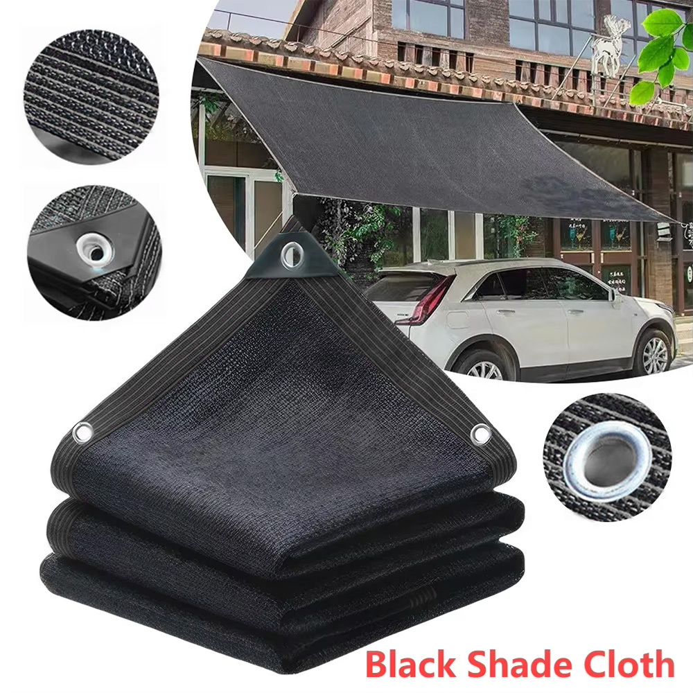 shade cloth 90 high shading rate sunshade net black durable type garden shade grid suitable for plant coverage greenhouse chicken coop dog house tomato planting