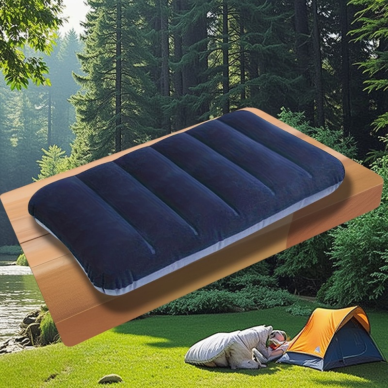 2-Pack Inflatable Camping Pillow Set for Outdoor Use