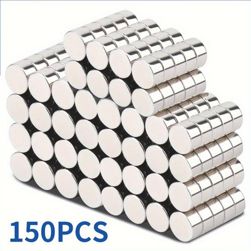 80 150pcs round 6x3mm magnets d6 x 3mm for offices refrigerators and kitchens