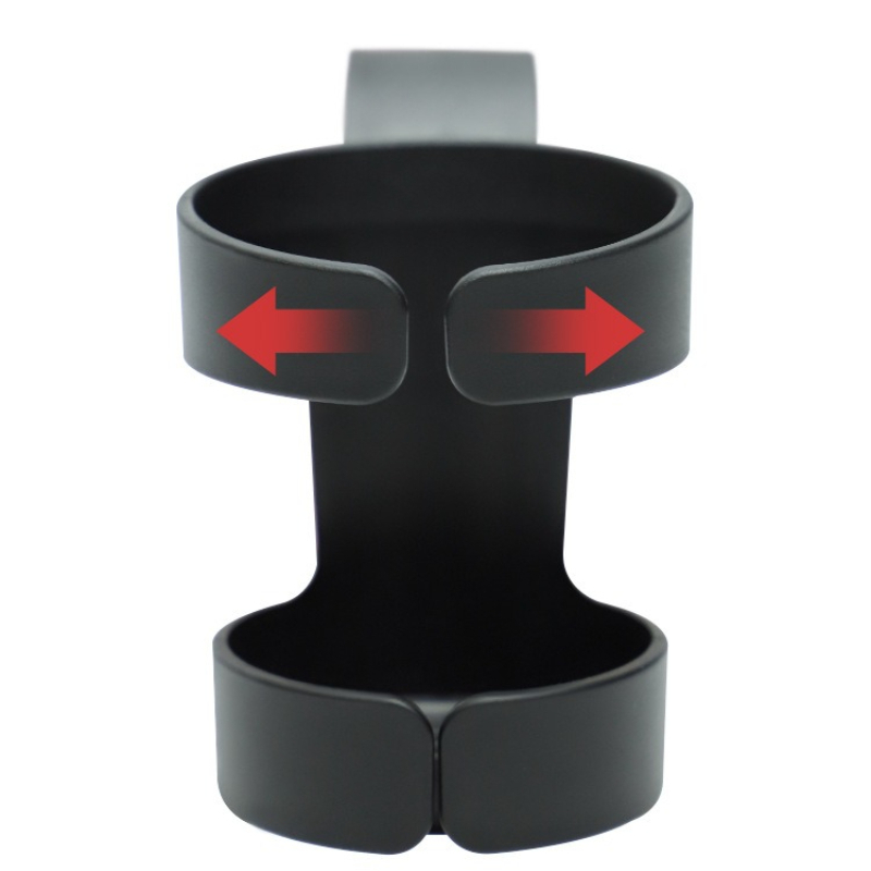 Universal Cart Cup Holder With Rotatable Anti-drop Design