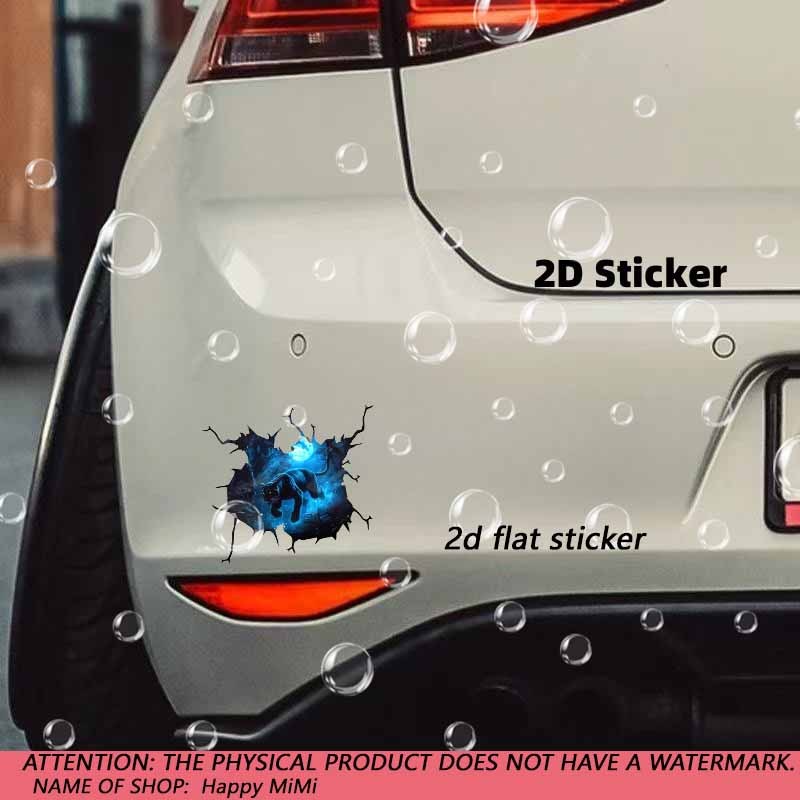 3D Spinnen Aufkleber Für Auto - 4 Stück Wasserdicht Für Auto, LKW & Motorrad