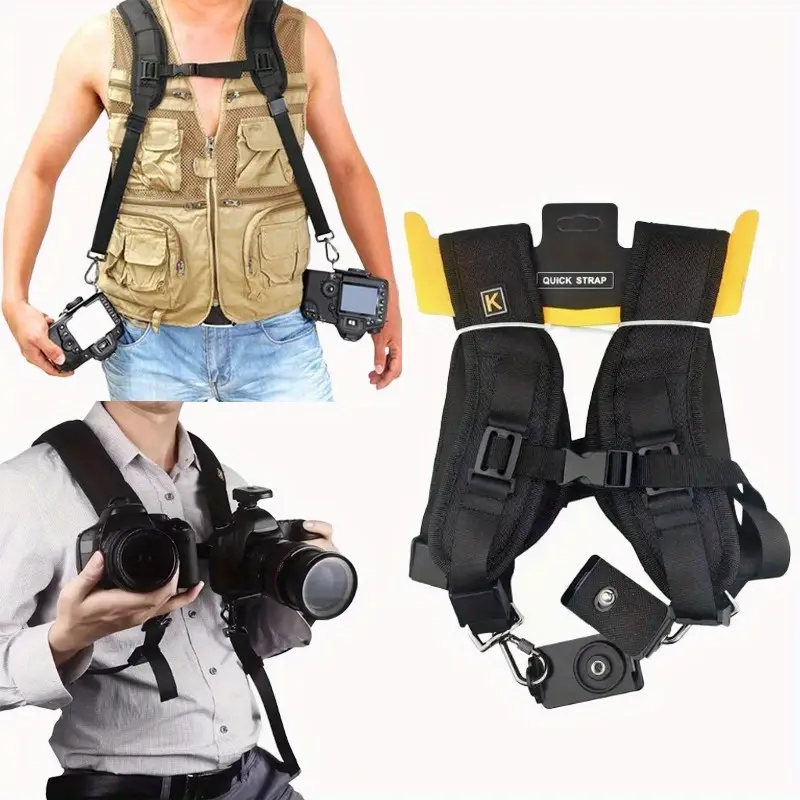 GGS FotoSpeed F7 Jaguar Dubbele Schouderriem OUTLET GGS FotoSpeed F7 Jaguar Dubbele Schouderriem OUTLET