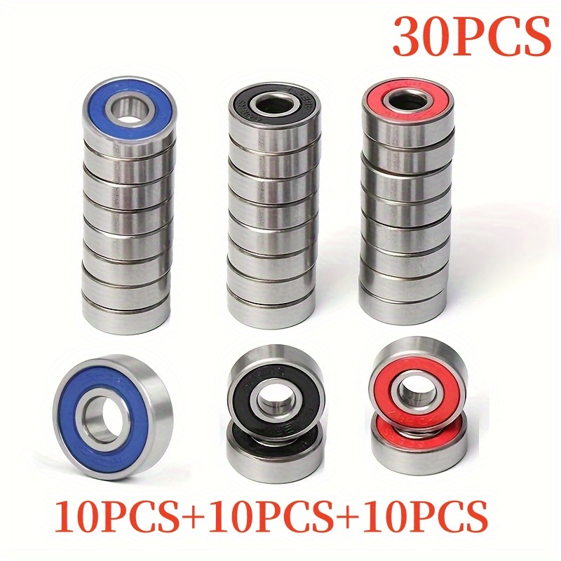 thumbnail image 2 of Stainless Steel Ball Bearings - 10 Pack Mute Rolling Skateboard Wheel Accessories 2 of 10