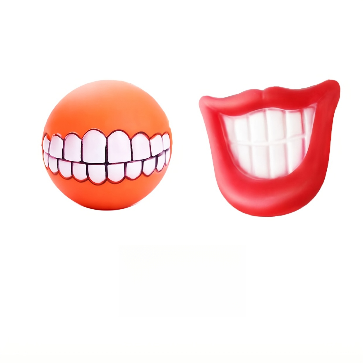 Image of 2-pack Dog Toys - Durable Material, With Whistle Sound, Perfect For Teething Puppies And Gentle Chewing, No Batteries Required