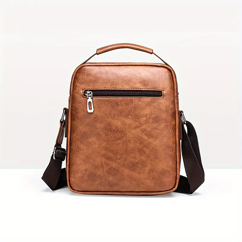 a single shoulder crossbody bag for men women with long wallet and short wallet integrating business leisure and commuting support details 13