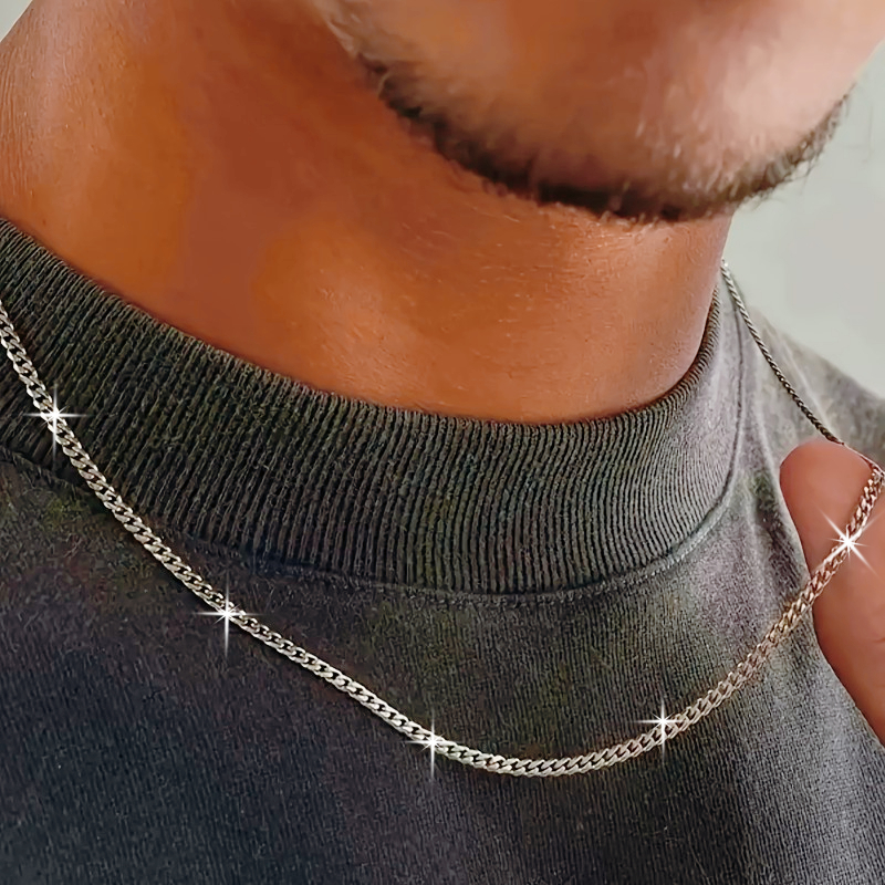 Men's Heavy 30mm Cuban Link Chain – 316L Stainless Steel – 28 Inches – Huge Hip Hop Style