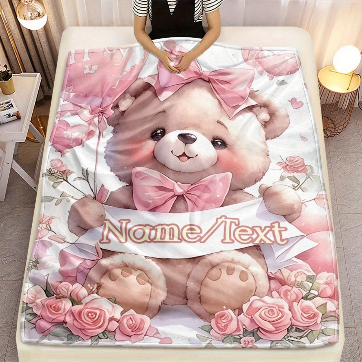 Personalized Teddy Bear With Custom Text – 13 Inch Plush Stuffed Animal With Hoodie, Gift For All Occasions
