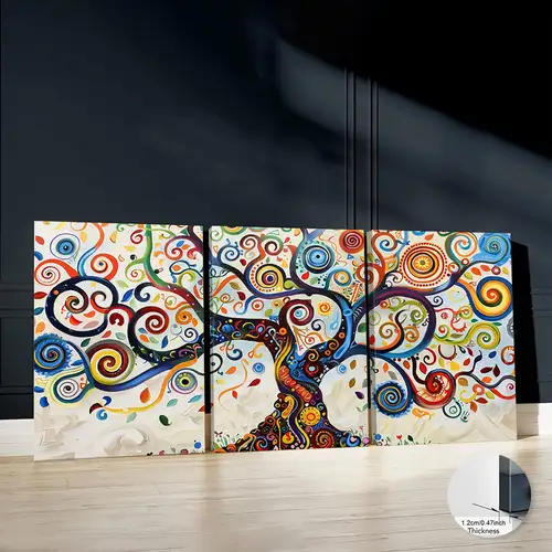 Set di 3 stampe artistiche di paesaggi ad acquerello Set di 3 stampe artistiche di paesaggi ad acquerello