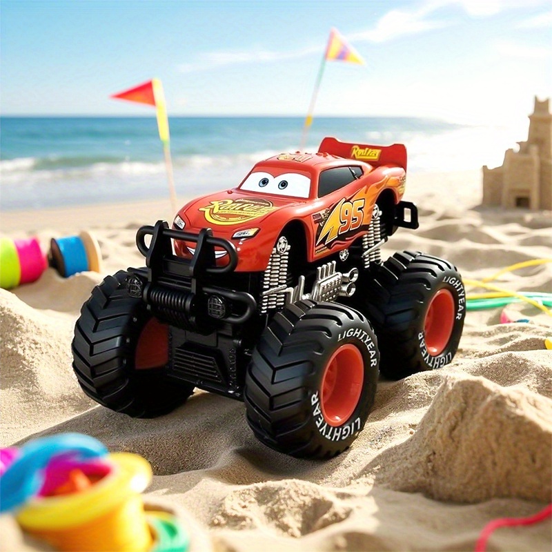 1pc  Cars Lightning McQueen  Model, Cute  Decorative Ornament, Perfect for Home, Office & Dorm Room Decor, Ideal for Halloween, Christmas, Birthday Gifts, Fun Party Decoration